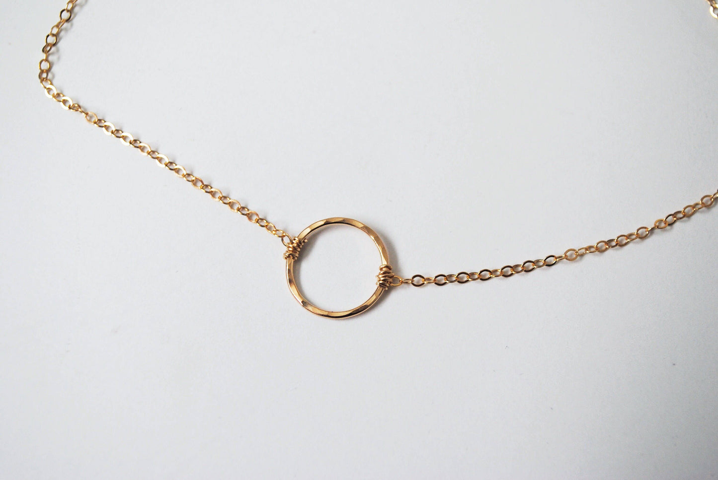 Circle necklace