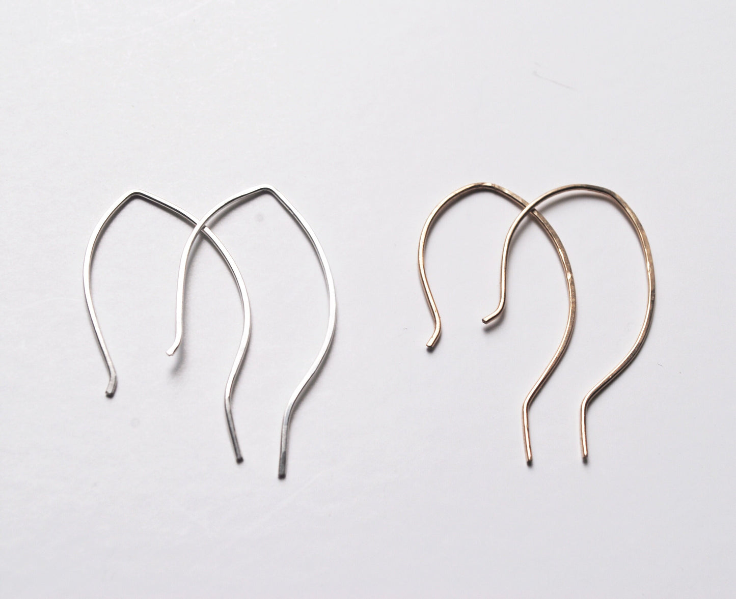 Modern Minimalist Hoop Earrings