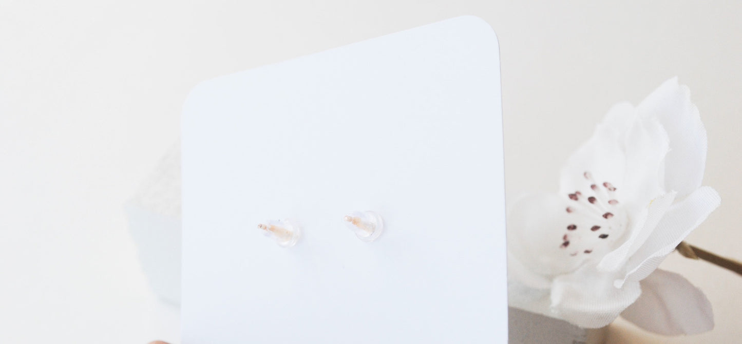 Amazonite Stud Earrings