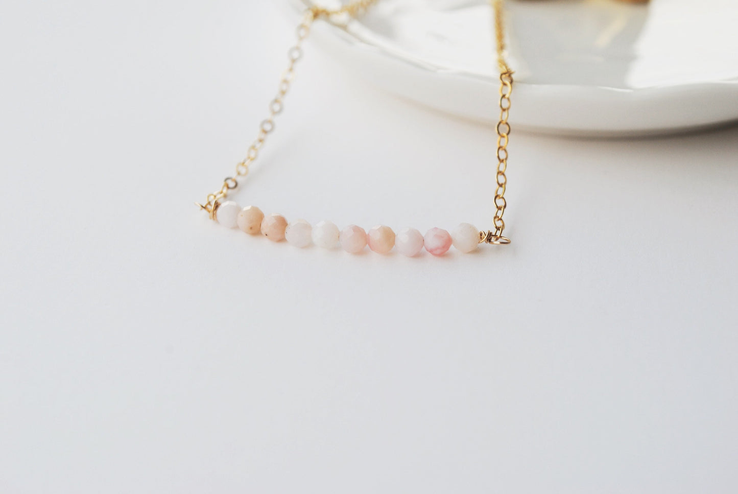 Dainty Opal Necklace