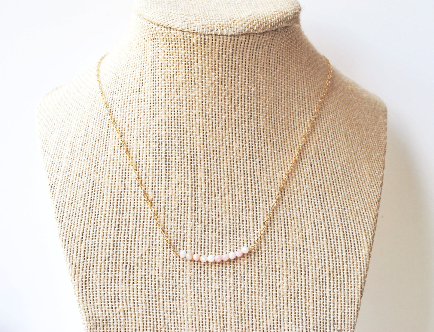 Dainty Opal Necklace