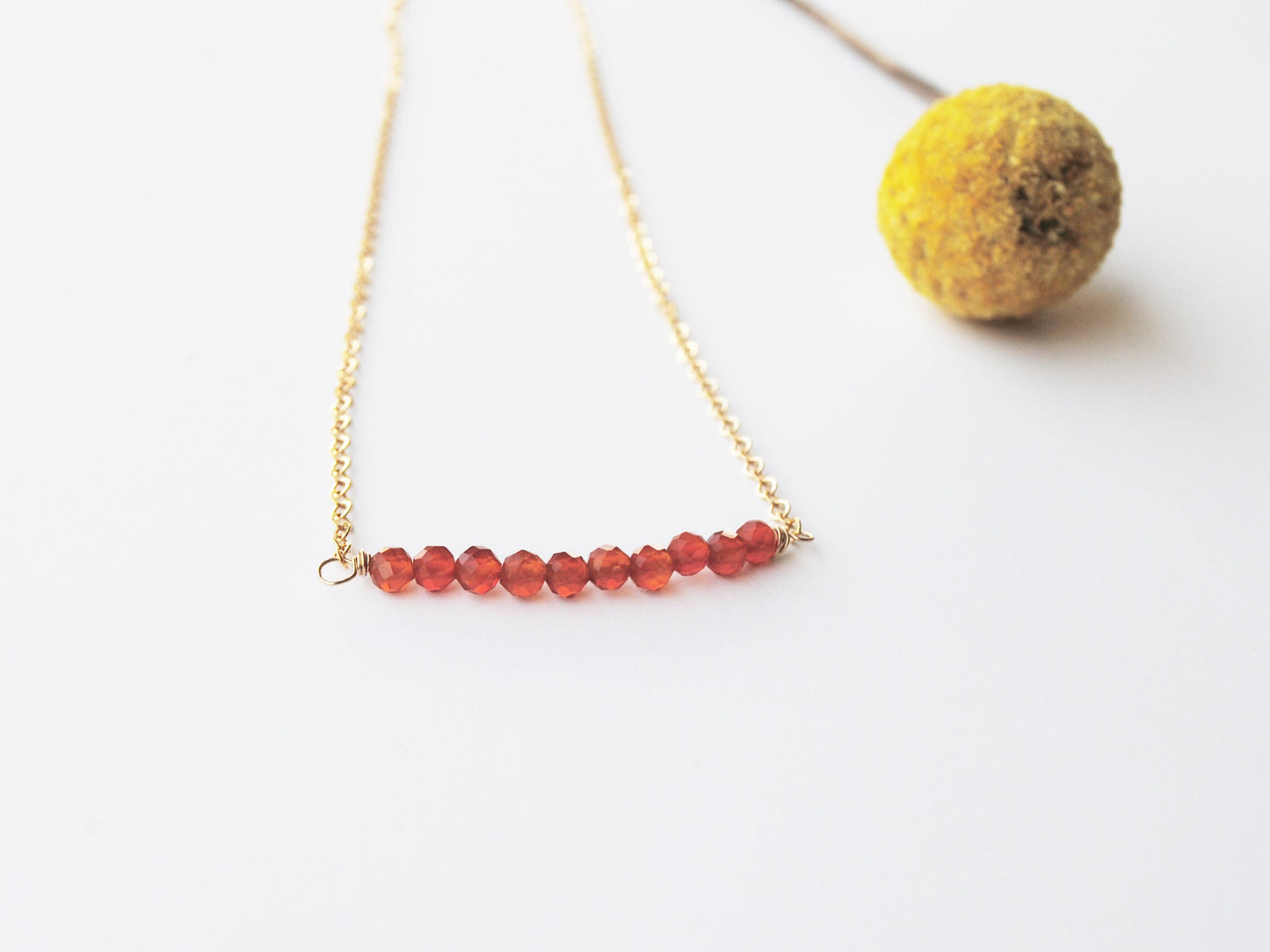 Carnelian Multistone Necklace