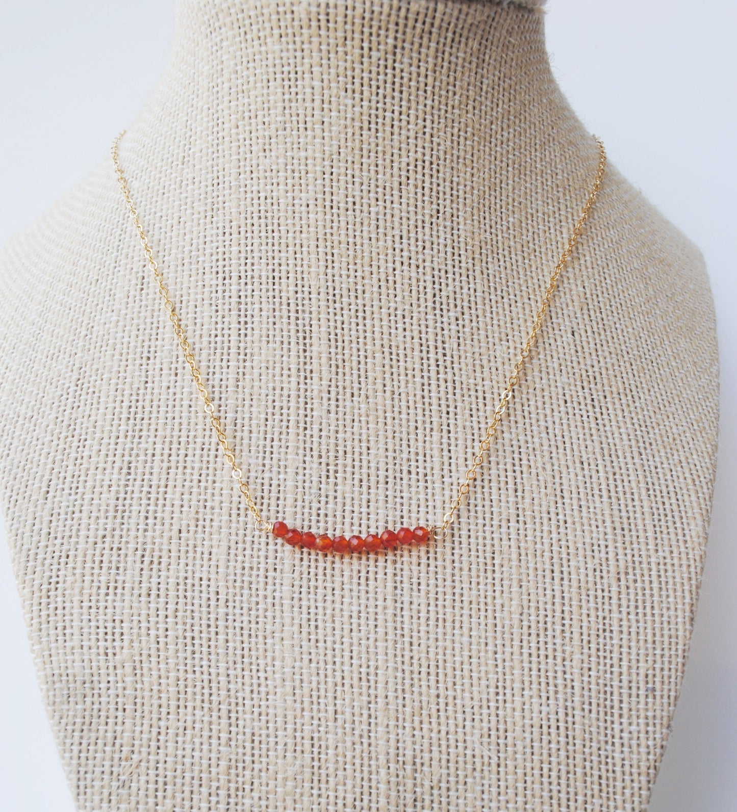 Carnelian Multistone Necklace