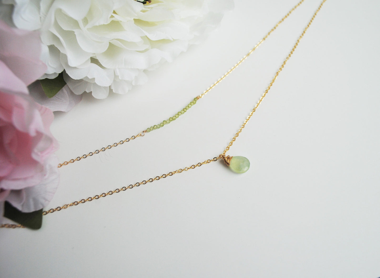 Prehnite Necklace