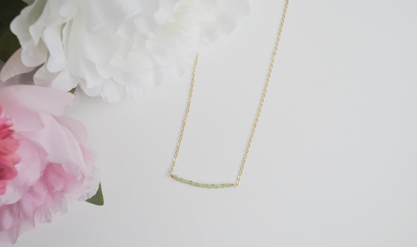 Prehnite Necklace