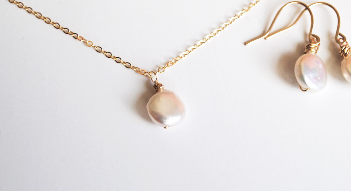 Pearl Jewelry Set