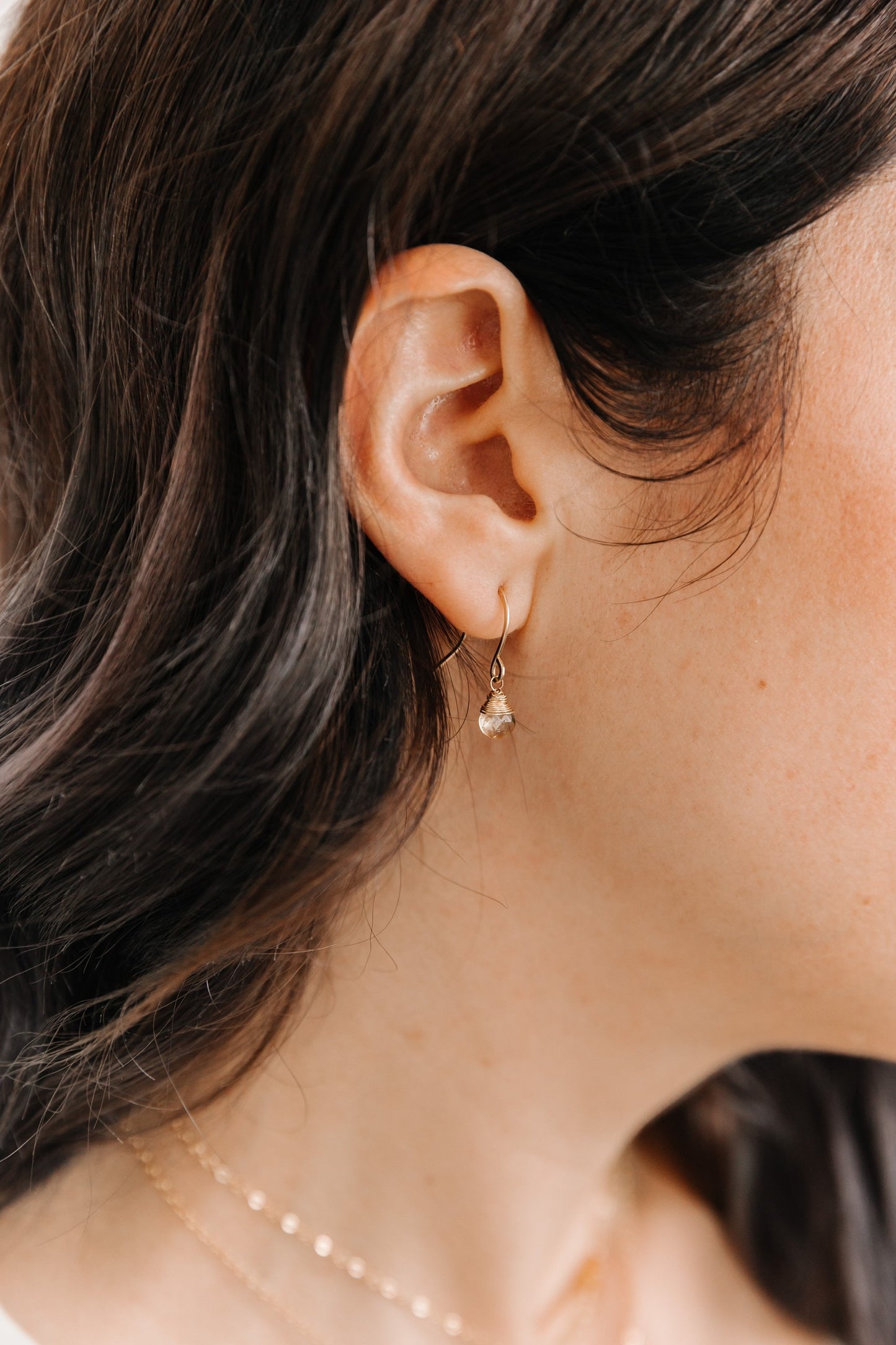 Citrine Drop earrings