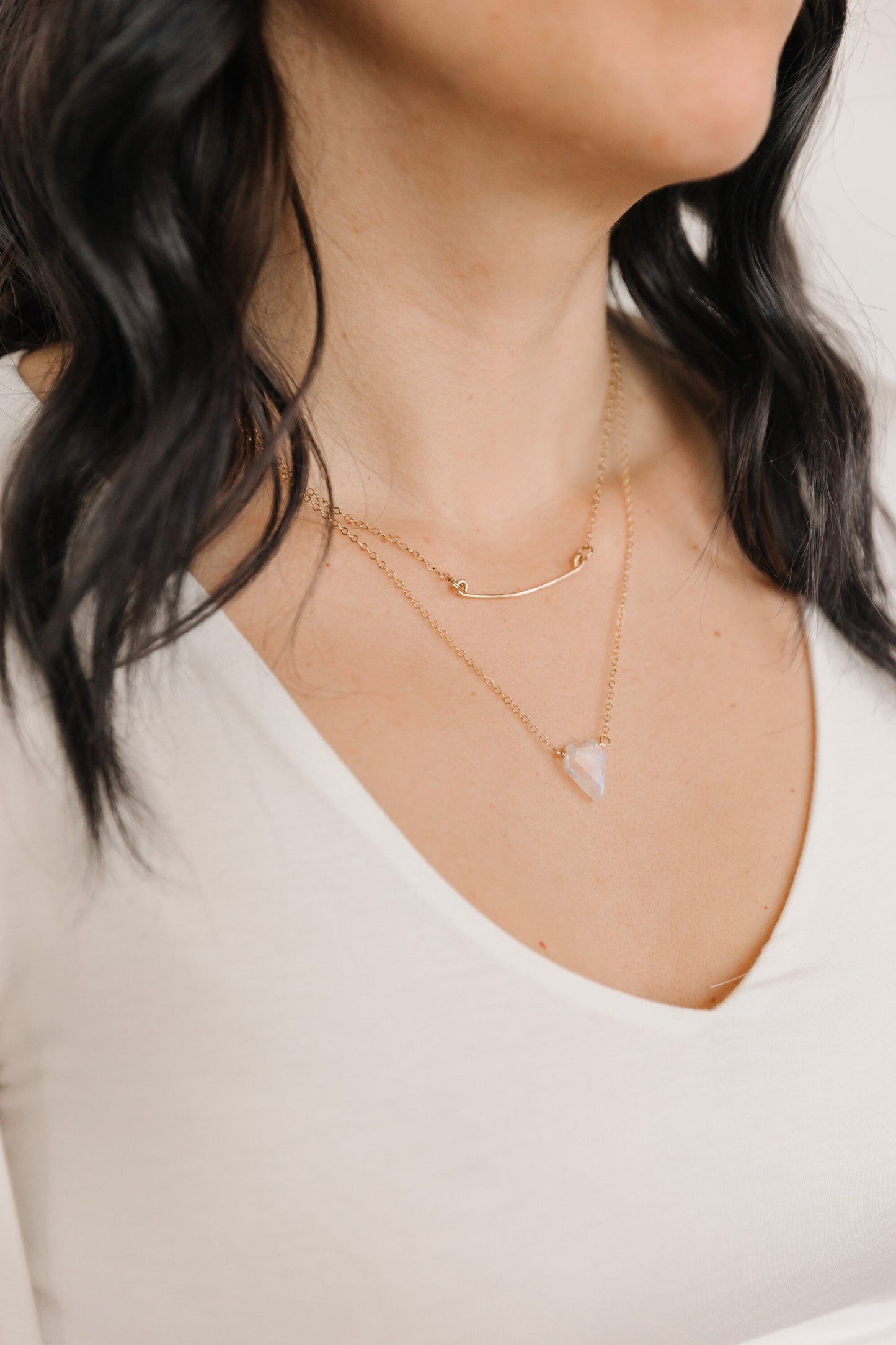 Gold Bar Necklace