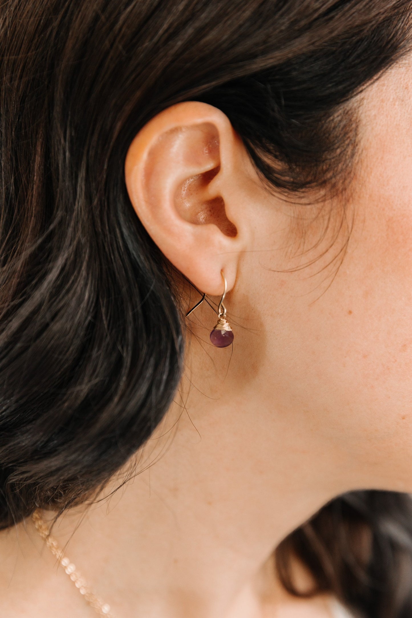 Amethyst Gemstone Earrings