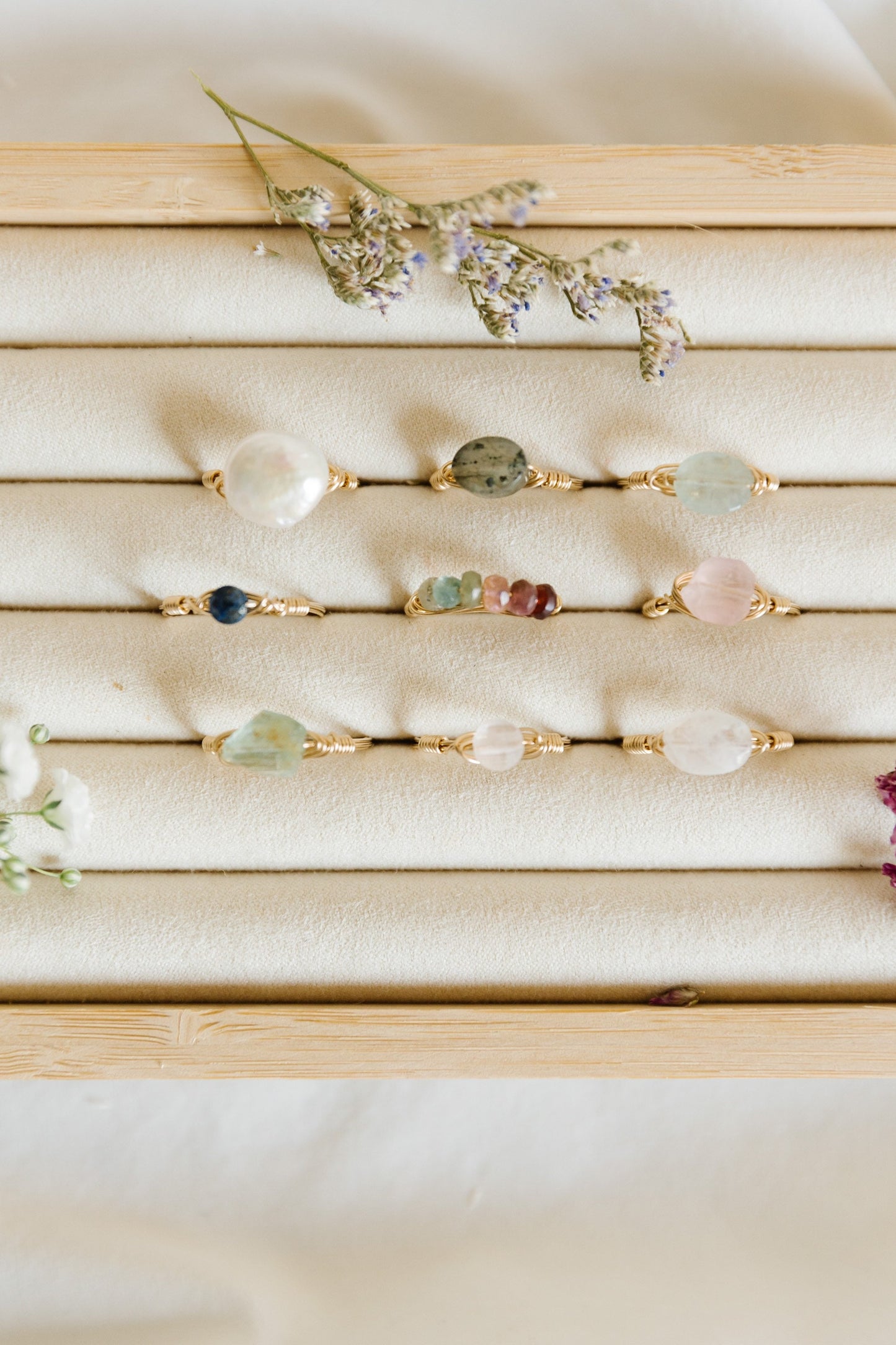 Rose Quartz ring