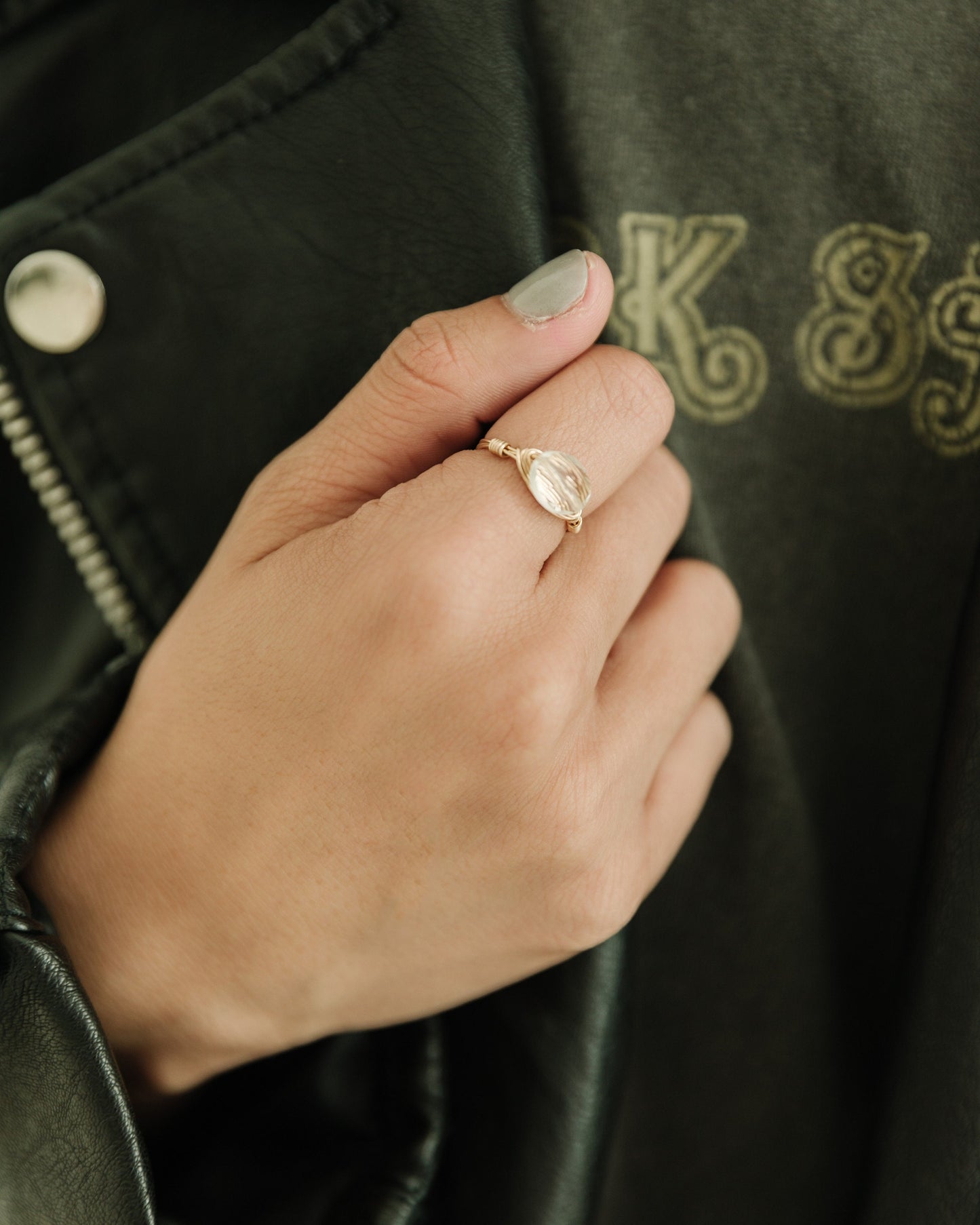 Clear Quartz Ring