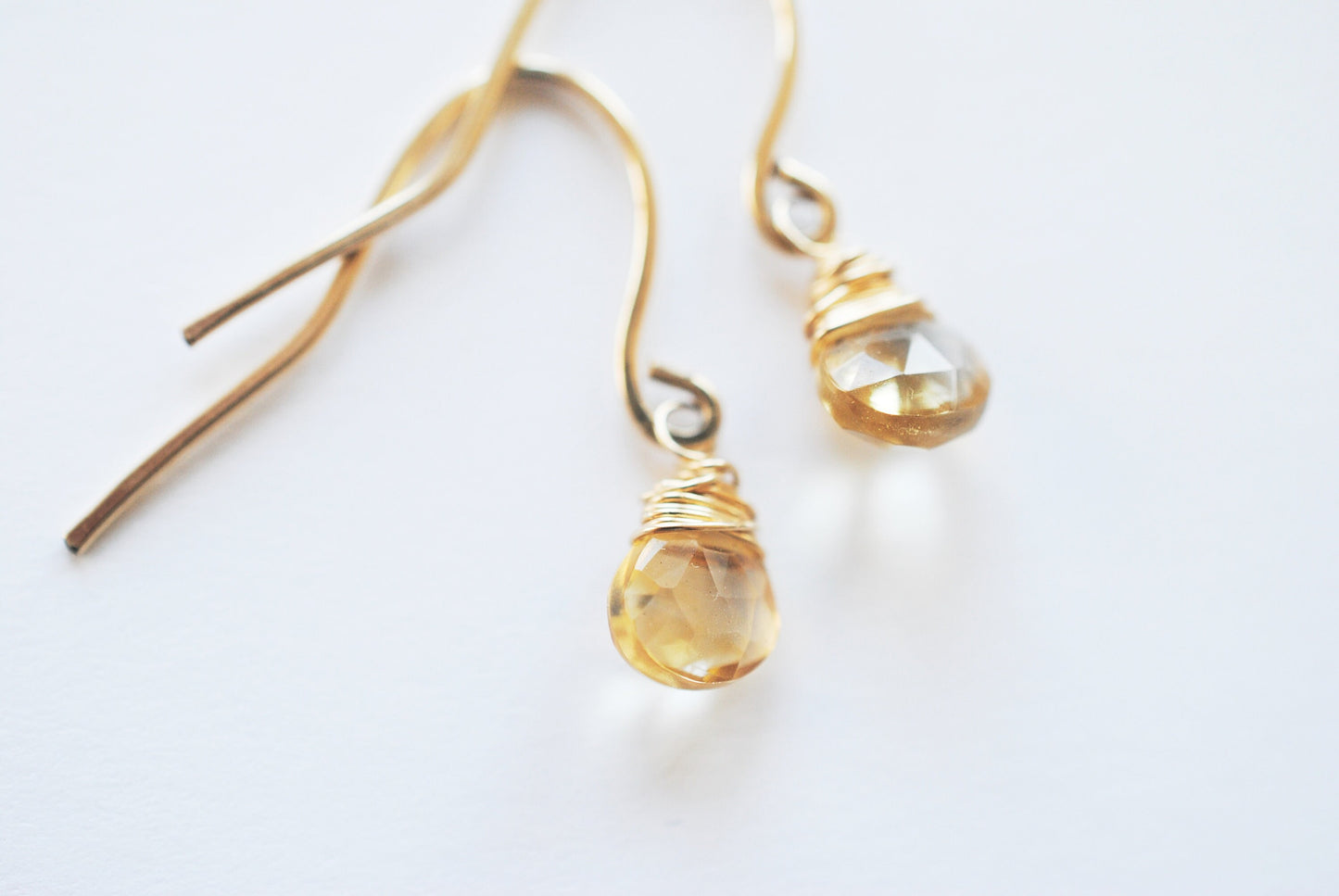 Citrine Drop earrings