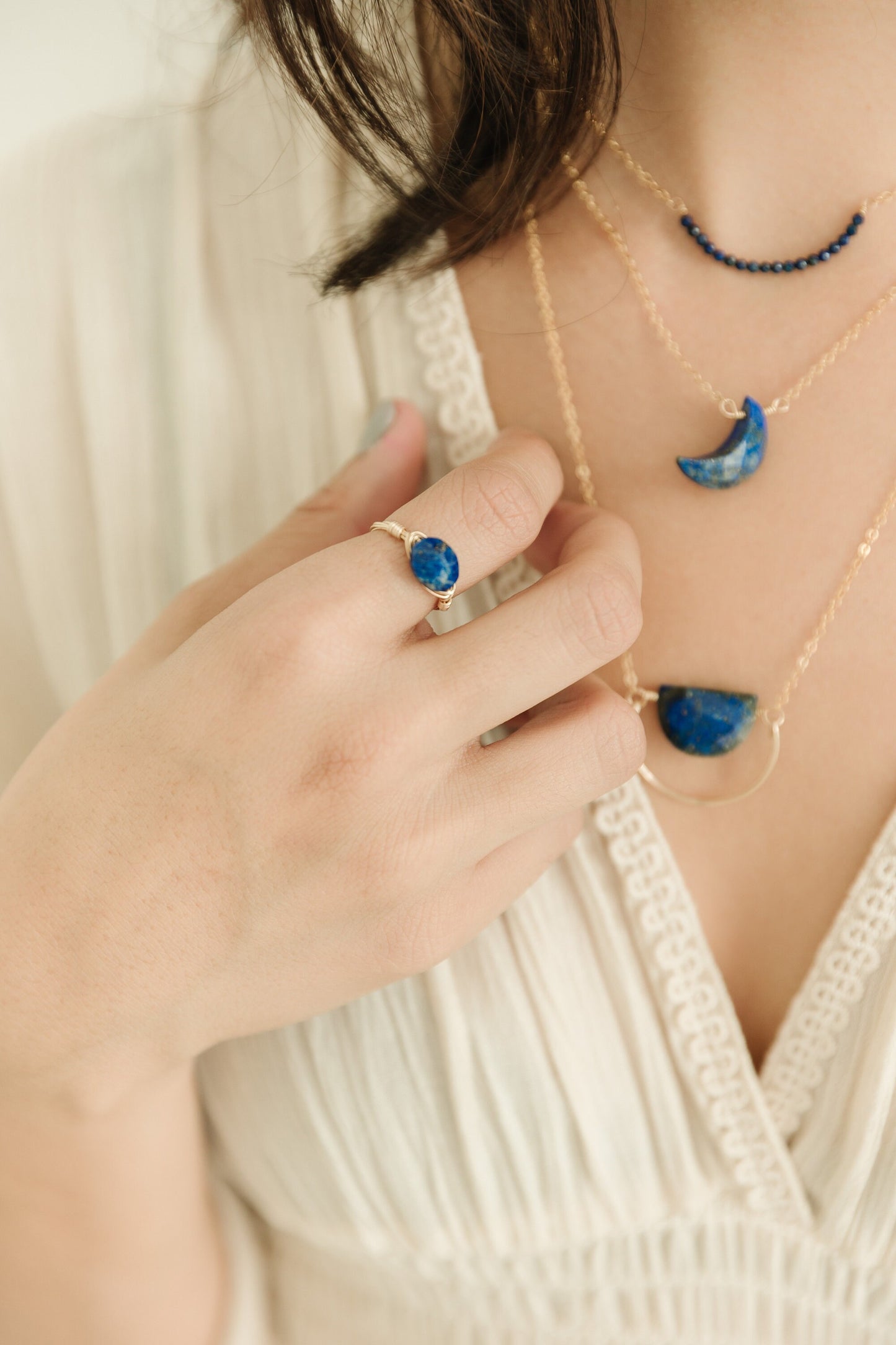 Lapis Lazuli Pendant Necklace