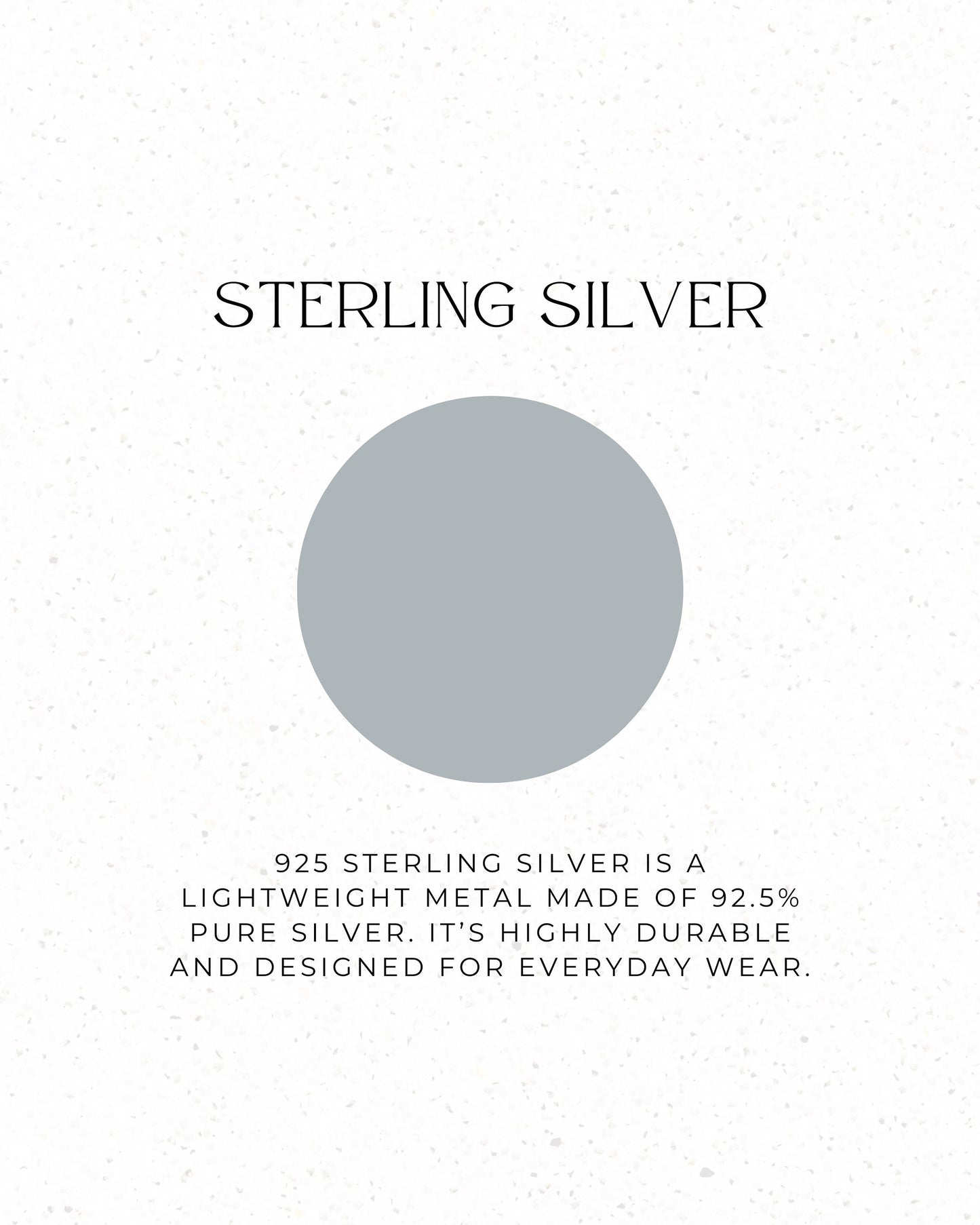 Custom Sterling Silver Anklet