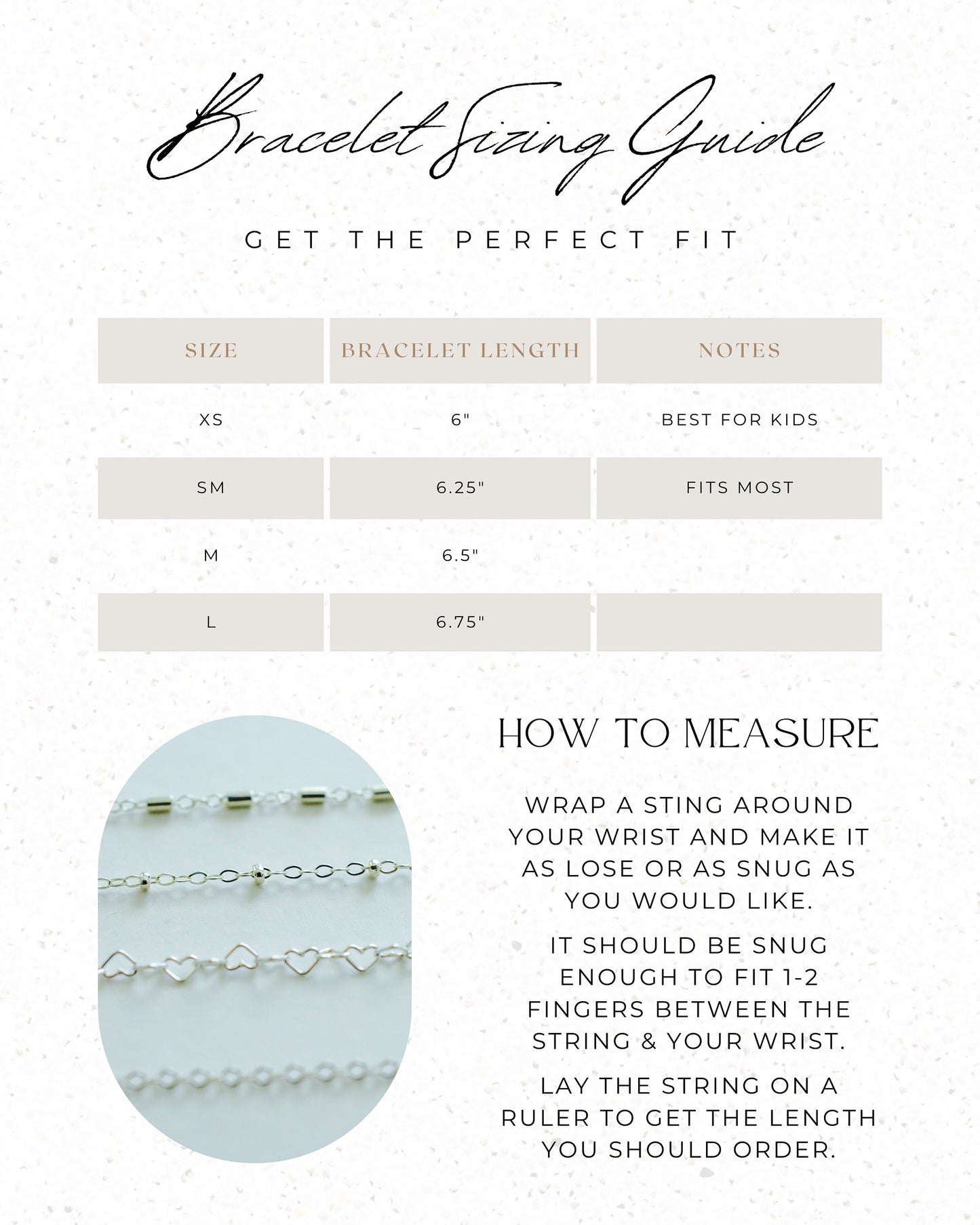 Dainty Silver Chain Bracelet