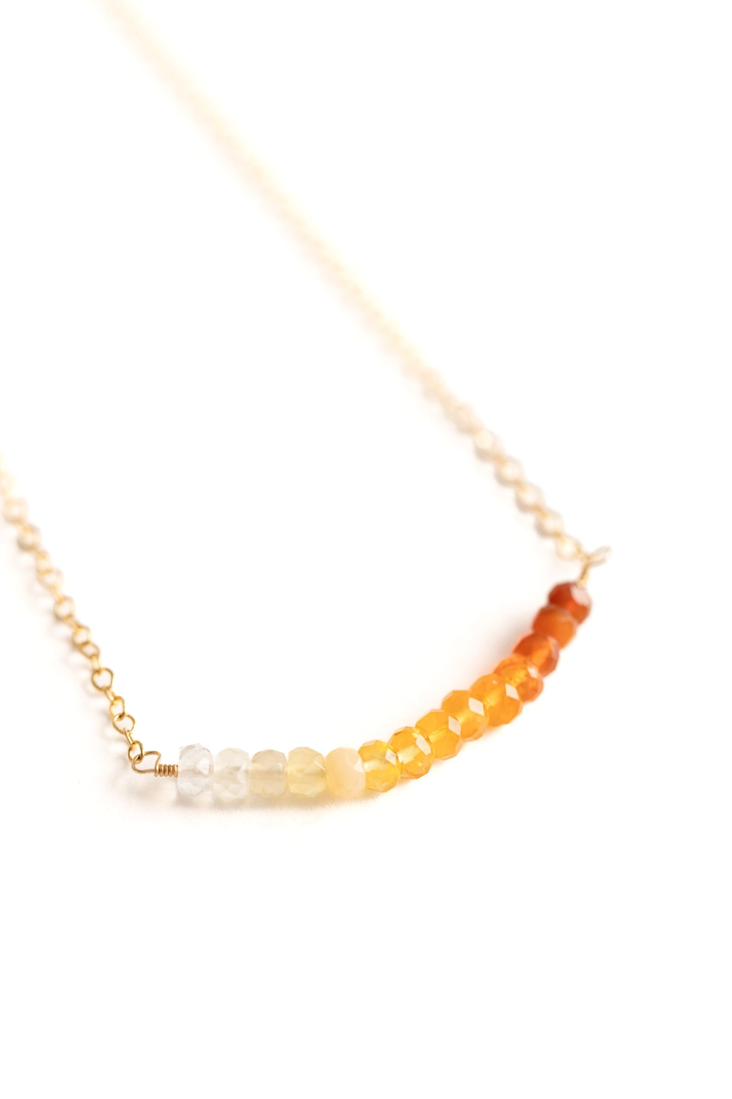Mexican Fire Opal Necklace