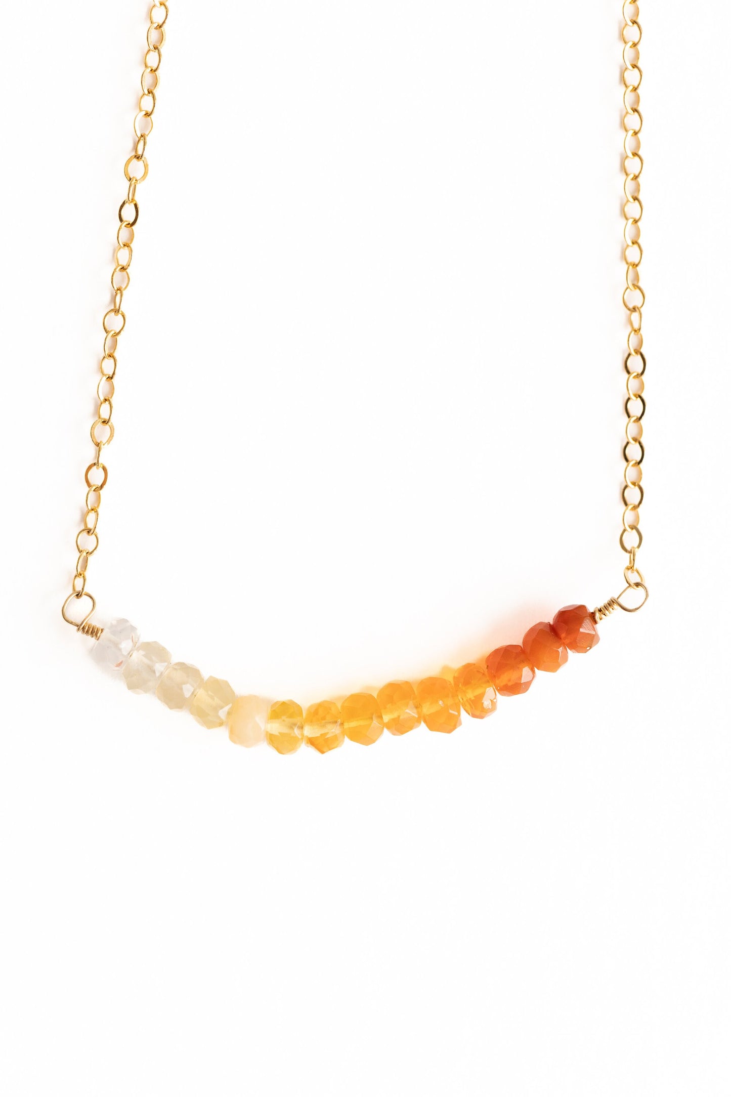 Mexican Fire Opal Necklace