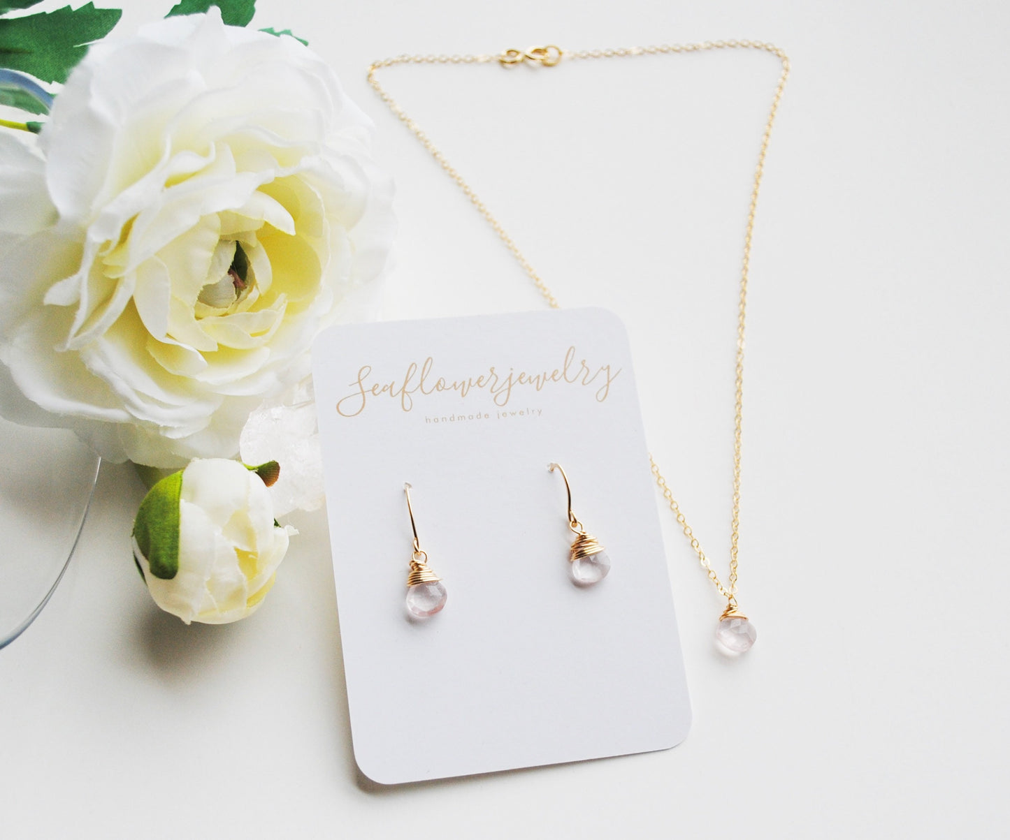 Rose Quartz Necklace